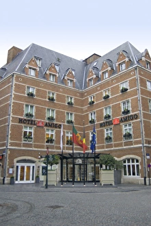 Brussels Prints: Europe, Belgium, Brussels, Hotel Amigo