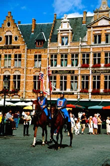 Images Dated 24th October 2006: Europe, Belgium, West Flanders Province, Bruges (aka Brugge). Ascension Day parade