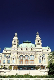 Images Dated 10th April 2006: Europe, Cote D Azur, Monaco, Monte Carlo. Casino