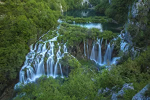 Europe, Croatia, Plitvice Lakes National Park