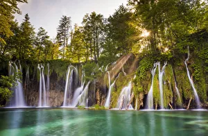 Europe, Croatia, Plitvice Lakes National Park