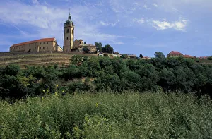 Images Dated 31st August 2011: Europe, Czech Republic, Melnik. Renaissance Chateau