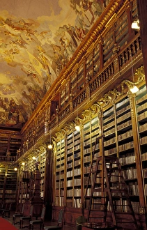 Images Dated 6th August 2010: Europe, Czech Republic, Prague. Strahov Monastery, Philosophical Hall