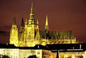 Europe, Czech Republic, Prague. St. Vitus Cathedral