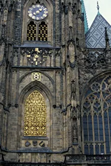 Europe, Czech Republic, Prague, Castle exterior