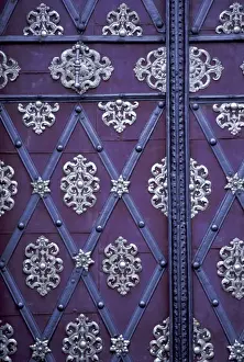Images Dated 16th June 2004: Europe, Czech Republic, Prague Entrance door of the Loreto, constructed in 1626