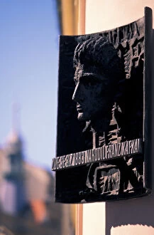 Europe, Czech Republic, Prague, Franz Kafka monument