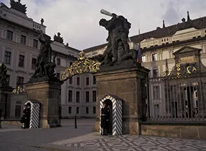 Images Dated 17th August 2004: Europe, Czech Republic, Prague. Prague Castle- Presidential Palace (Medium Format)
