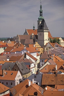 Images Dated 8th June 2011: Europe, Czech Republic, South Bohemia, Tabor First Bohemian Idea