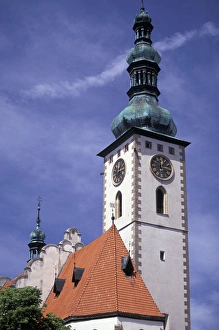Images Dated 8th June 2011: Europe, Czech Republic, South Bohemia, Tabor First Bohemian Idea Church