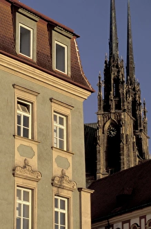 Images Dated 5th January 2004: Europe, Czech Republic, South Moravia, Brno (2nd largest city, CR) Cathedral of Sts