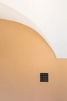 Telc Prints: Europe, Czech Republic, Telc. Building shapes