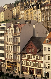Images Dated 5th January 2004: Europe, Czech Republic, West Bohemia, Karlovy Vary (Carlsbad) I. P. Pavlova St