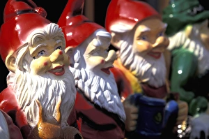 Images Dated 8th June 2011: Europe, Czech Republic, West Bohemia, Karlovy Vary (Carlsbad) Decorative dwarf / dwarves