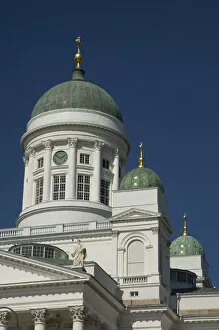 Images Dated 19th August 2006: Europe, Finland, Helsinki. View of the Lutheran Cathedral (Tuomiokirkko ). Credit as