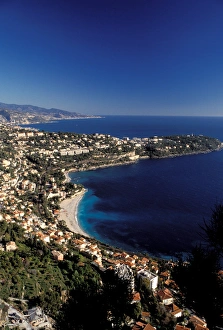 Images Dated 10th April 2006: Europe, France, Cote D Azure. Cap Martin