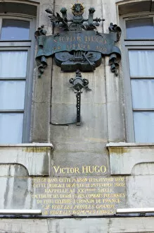 Images Dated 9th February 2005: Europe, France, Jura, Doubs, BESANCON: Birthplace of Victor Hugo- Writer