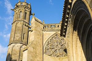 Images Dated 16th May 2015: Europe, France, Languedoc-Roussillon, ancient fortified city of Carcassonne, UNESCO