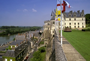 Images Dated 1st December 2005: Europe, France, Loire Valley, Amboise. Chateau Amboise