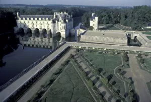 Images Dated 16th June 2004: Europe, France, Loire Valley. Chenonceau Chateau