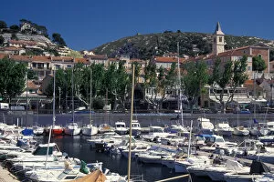 Images Dated 28th September 2005: Europe, France, Marseilles, L Estaque, harbor and waterfront
