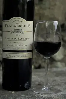 Montpellier Prints: Europe, France, Montpellier. Famed Montpellier Wine