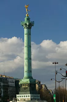 Europe, France, Paris, Bastille: July Column / Daytime