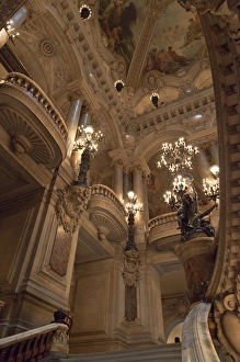 Europe, France, Paris. Interior of Paris Opera house