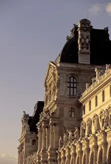 Images Dated 28th July 2004: Europe, France, Paris. Le Louvre, building details