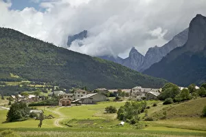 Images Dated 11th July 2007: Europe, France. Picturesque village in the French Alps. Credit as: Josh Anon / Jaynes