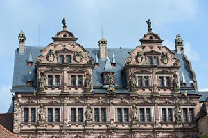 Heidelberg Prints: Europe, Germany, Baden-Wurttemberg, Heidelberg, Heidelberg Castle