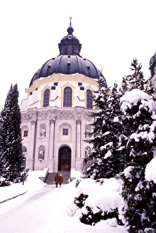 Images Dated 10th April 2006: Europe, Germany, Bavaria, Ettal. Ettal Abby