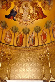 Images Dated 10th April 2006: Europe, Germany, Bavaria, Neuschwanstein. Church interior