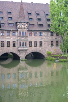 Language Prints: Europe, Germany, Bavaria, Nurembeg, Heleig-Geist Spital