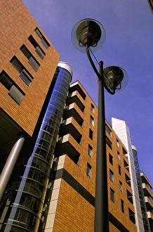 Images Dated 23rd March 2007: Europe, Germany, Berlin. Potsdamer Platz, Daimler Chrysler Building details