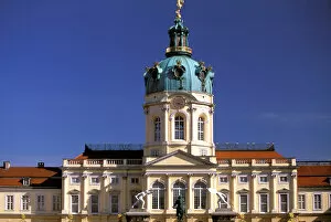 Europe, Germany, Berlin. Schloss Charlottenburg, exterior view of palace