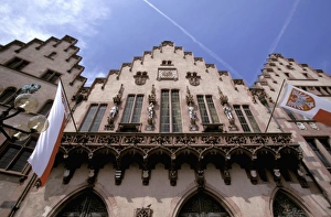 Frankfurt Prints: Europe, Germany, Frankfurt, Romerberg Buildings