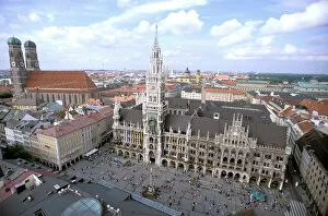 Images Dated 18th January 2007: Europe, Germany, Munich, Glockenspiel