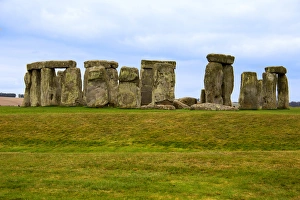Monolith Prints: Europe, Great Britain, England, Wiitshire. Stonehenge, a UNESCO World Heritage Site