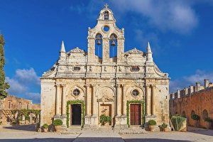 Bell Tower Prints: Europe, Greece, Crete, Rethymno