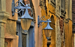Images Dated 17th May 2010: Europe, Greece, Greek Island, Crete, Chania old town with lanterns