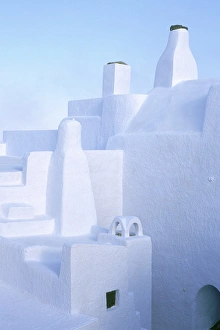 Nancy Noble Gardner Prints: Europe, Greece, Island of Santorini