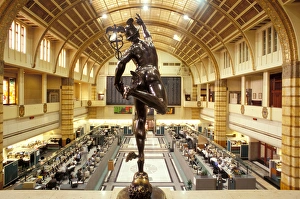 Images Dated 10th April 2006: Europe, Holland, Amsterdam. Stock exchange