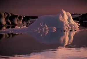 Europe, Iceland, Breioamerkurjokull glacier region