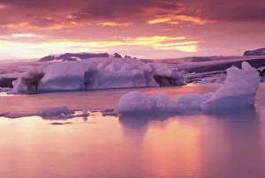 Europe, Iceland, Jokulsarlon lagoon