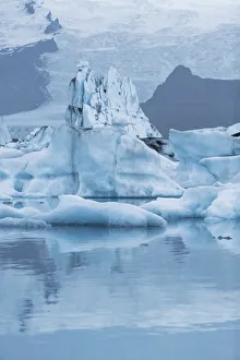 Europe, Iceland, Southeast Iceland, Skaftafell National Park, Lake Jokulsarlon