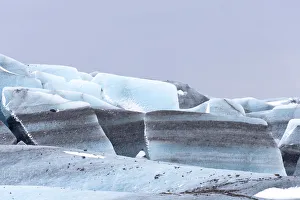Europe, Iceland, Southwest Iceland, Skaftafell National Park, Skaftafellsjokull Glacier