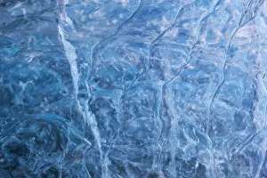 Images Dated 12th March 2015: Europe, Iceland, Southwest Iceland, Skaftafell National Park, Vatnajokull Ice Caves