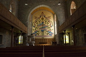 Images Dated 31st March 2009: Europe, Ireland, Drumcliffe. Interior of a church. Credit as: Wendy Kaveney / Jaynes