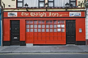 Europe, Ireland, Galway City. Exterior of The Weigh Inn pub. Credit as: Dennis Flaherty